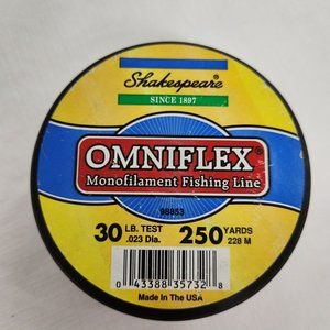 Omniflex Monofilament Fishing Line 30 Lb Test 250 Yards